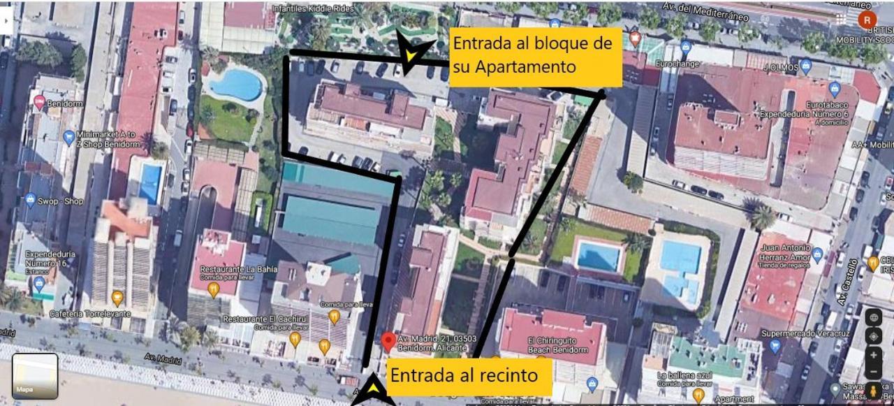 Апартаменти Apartamento Completo El Pato De Loix Бенідорм Екстер'єр фото